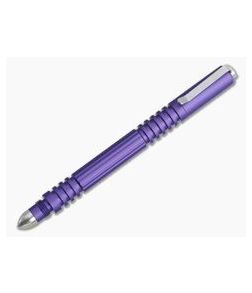 Hinderer Investigator Pen Matte Purple Aluminum Ink Pen - HK-1010 1
