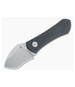 Kizer Cutlery Thumbper Long Carbon Fiber Fixed Knife - KC-1014 1