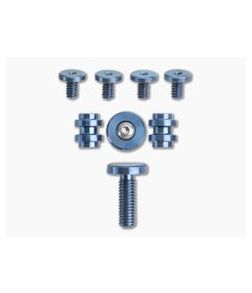 Hinderer Knives Complete Hardware Kit for Half Track Stonewashed Blue 1015 - HK-1015 1