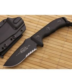 Microtech Currahee Black Serrated - MT-102-2BL 1
