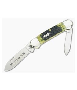 Case Canoe Olive Green Jigged Bone - CA-10264 1