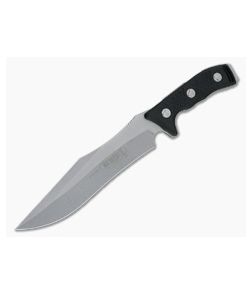 Microtech Arbiter Stonewashed Plain CTS-204P Black G10 Fixed Blade 104-10 - MT-104-10 1