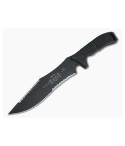 Microtech Arbiter G10 Black Serrated CTS-204P Fixed Blade 104-3 - MT-104-3-204P 1