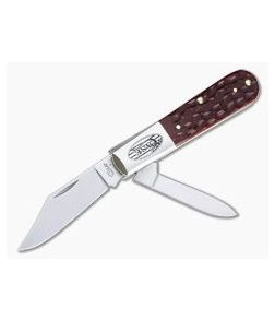 Case Barlow SHOT Show 2019 Standard Jigged Dark Red Bone 10673 - CA-10673 1