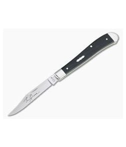 Case Slimline Trapper Bose SHOT Show 2019 Smooth Ebony Wood Handle 10674 - CA-10674 1