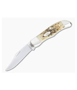 Case Pocket Hunter Peach Seed Jig Amber Bone 10727 - CA-10727 1