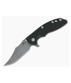Hinderer XM-18 3.5" Bowie Working Finish 20CV OD Green/Black G10 Battle Bronze Tri-Way Flipper 1081 - HK-1081 1