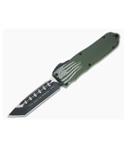 Guardian Tactical Recon Elite Tanto Two-Tone Elmax OD Green D/A OTF Automatic 108221 - GT-108221 1
