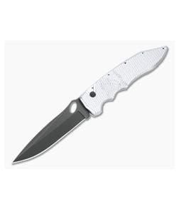 Piranha P10 Predator Tactical PVD S30V Silver Button Lock Automatic - PRN-10ST 1