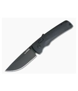 SOG Flash AT Blackout Plain PVD D2 AT-XR Lock Assisted Folder 11-18-01-57 - SOG-11-18-01-57 1
