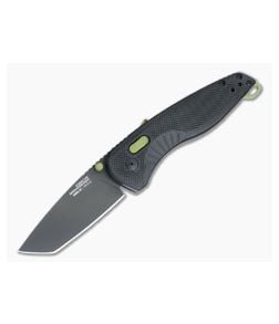 SOG Aegis AT Tanto Black and Moss PVD D2 AT-XR Lock Assisted Folder 11-41-09-57 - SOG-11-41-09-57 1