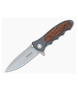Boker Knives Turbine Rosewood Inlay Flipper 110130 - BO-110130 1