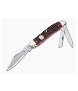 Boker Solingen Whittler Jigged Red Bone Traditional Slip Joint 110280SRB - BO-110280SRB 1