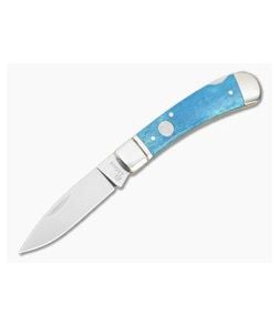 Boker Treebrand Lockback Smooth Dark Blue Bone - BO-110816 1