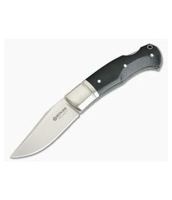 Boker Solingen Durand Boxer Black Micarta Back Lock 111028 - BO-111028 1
