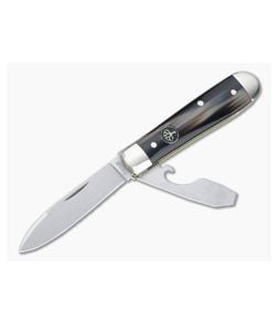 Boker Solingen Swell-End Jack Satin N690 Synthetic Horn Cap Lifter Slip Joint 111916 - BO-111916 1