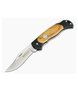 Boker Solingen Junior Scout Lightweight G10 Olive Wood N690 111975 - BO-111975 1