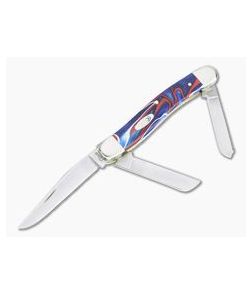 Case Medium Stockman Smooth Patriotic Kirinite Slip Joint Folder 11201 - CA-11201 1