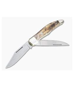 Boker Solingen Folding Hunter Buckskin Bone Slip Joint Folder 112020BK - BO-112020BK 1