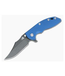Hinderer XM-18 3.5" Bowie Battle Black 20CV Blue G10 Tri-Way Flipper 1121 - HK-1121 1