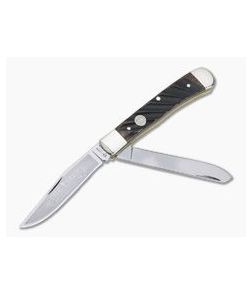 Boker Solingen Trapper Classic Washboard Bone Traditional Slip Joint 112525WBB - BO-112525WBB 1