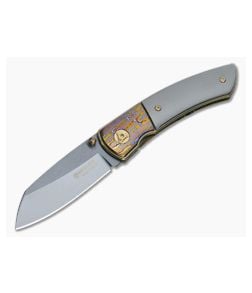 Boker Special Run Model 10 MokuTi Voorhies Zirconium 112653 - BO-112653 1