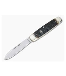 Boker Solingen Cattle Knife Satin N690 Jigged Bone Traditional Slip Joint 112910 - BO-112910 1
