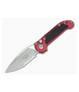 Microtech LUDT S/E Gen III Merlot Apocalyptic Part Serrated - MT-1135-11APMR 1