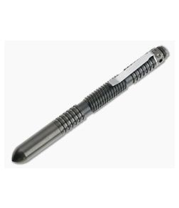 Hinderer Knives Extreme Duty Pen Spiral Stainless Steel Stonewashed Black DLC - HK-1136 1