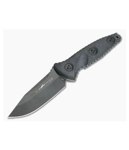 Microtech Socom Alpha Mini S/E Signature Carbon Fiber DLC M390 Fixed Blade 113M - MT-113M-1DLCTCFS-M390 1