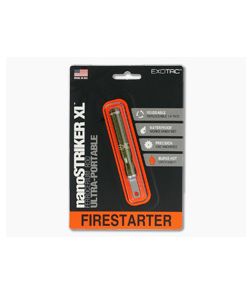 Exotac nanoSTRIKER XL Fire Starter OD Green 3100-OD - EX-3100-OD 1
