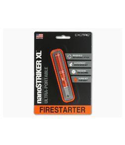 Exotac nanoSTRIKER XL Fire Starter Orange 3100-ORG - EX-3100-ORG 1