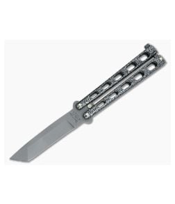 Bear and Son Silver Vein Butterfly Tanto 114A - BS-114A 1