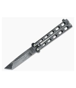 Bear and Son Armour Piercing Damascus Tanto Butterfly 114AD - BS-114AD 1