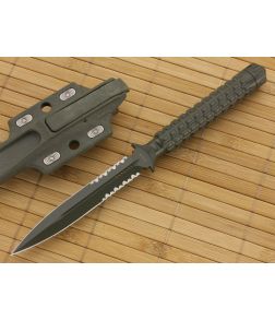 Microtech ADO Dagger Green Serrated - MT-115-2GR 1