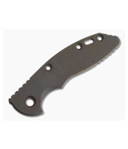Hinderer Knives XM-18 3" Smooth Titanium Handle Scale Battle Bronze - HK-1165 1
