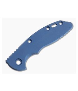 Hinderer Knives XM-18 3" Smooth Titanium Handle Scale Battle Blue - HK-1167 1