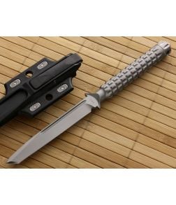 Microtech ADO Tanto Bead Blast Plain - MT-117-7 1