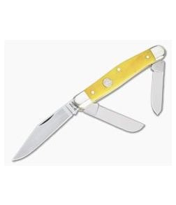 Boker Solingen Stockman Yellow Bone Slip Joint Folder 117474YB - BO-117474YB 1