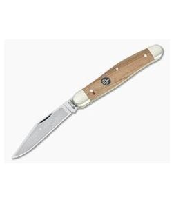 Boker Solingen Stockman Plum Wood Single Blade Slip Joint Folder 117478 - BO-117478 1
