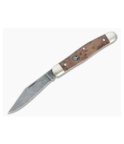 Boker Solingen Stockman Single Blade Thuya Wood Slip Joint Folder 117481 - BO-117481 1