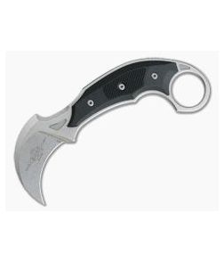 Microtech Iconic Fixed Karambit Left Hand Carry Stonewashed 204P 118-10L - MT-118-10L-204P 1