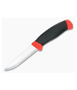Morakniv Companion Rescue SRT Red Serrated Blunt Tip Stainless Steel 11828 - MO-11828 1