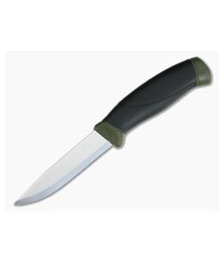 Mora of Sweden Companion MG Military Green Carbon Steel Fixed Knife 11863 - MO-11863 1