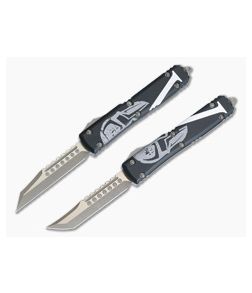 Microtech Ultratech OTF Molon Labe Warhound & Hellhound Combo Set Bronze Apocalyptic M390 119-13-SET-MLS - MT-119-13-SET-MLS 1