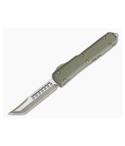 Microtech Ultratech Hellhound Tanto OD Green G10 Bronze Two-Tone OTF Automatic Knife 119-13GTOD - MT-119-13GTOD 1