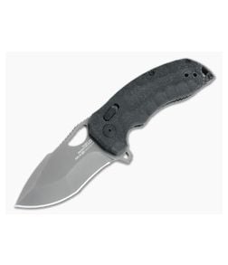 SOG Kiku XR LTE Blackout Graphite XHP Micarta XR Lock Flipper 12-27-04-57 - SOG-12-27-04-57 1
