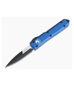 Microtech Ultratech Black Elmax Bayonet CC Blue OTF Automatic Knife 120-1BL - MT-120-1CCBL-ELMAX 1