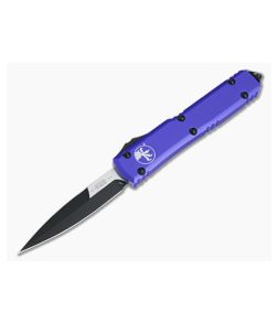 Microtech Ultratech Bayonet Black M390 Purple OTF Automatic Knife 120-1PU - MT-120-1PU 1
