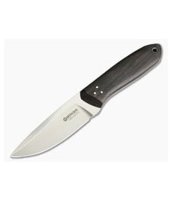 Boker Solingen TNT Satin N690 Grenadill Wood Fixed Blade 120518 - BO-120518 1